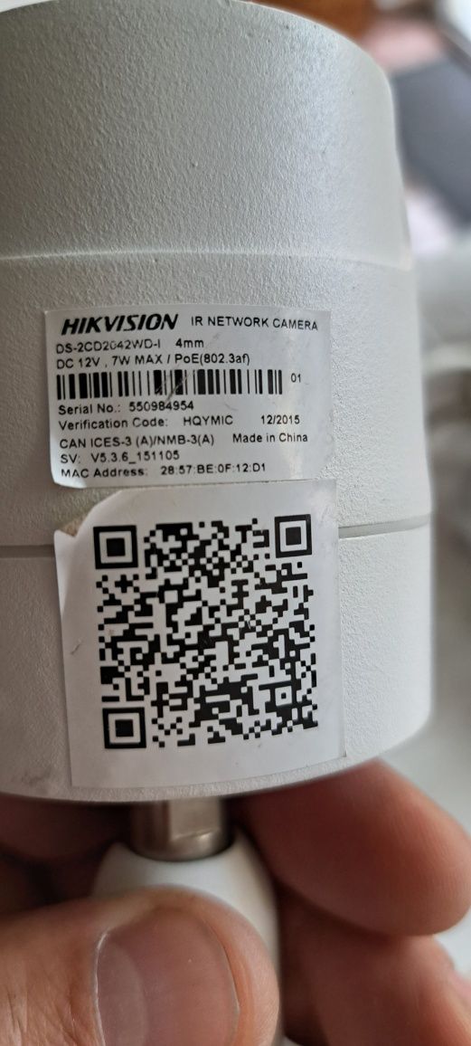 Camere IP Hikvision DS-2CD2042WD-I(4mm)