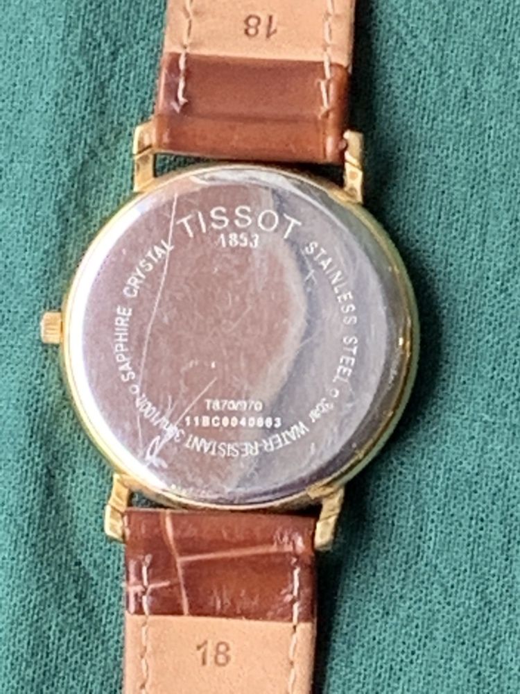 Ceas vechi TISSOT 1853 Original - placat cu aur