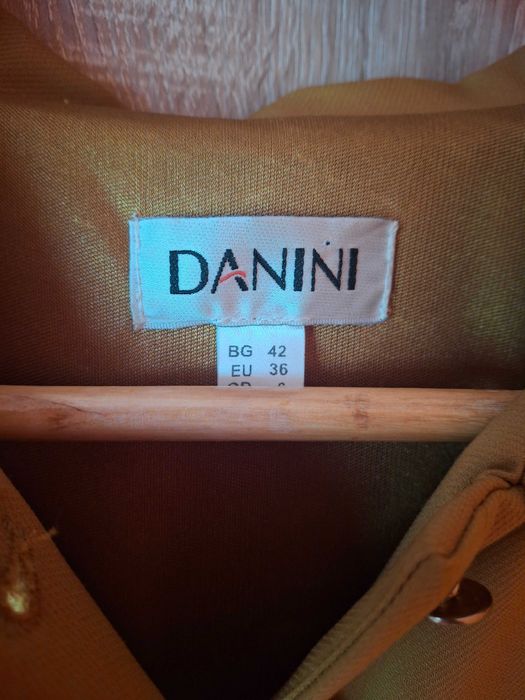 рокля/сукман на Danini цвят горчица