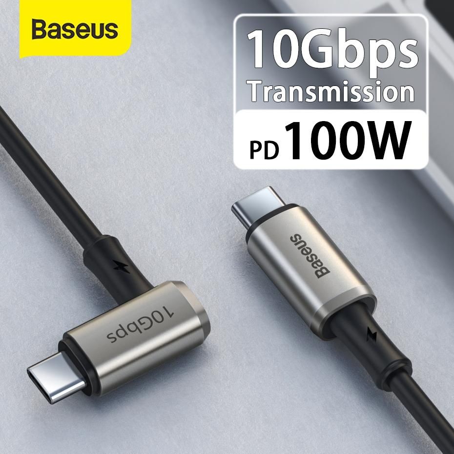 Cablu USB Type C - Baseus Hammer 100W PD 4K 1.5m Black CATPN-01