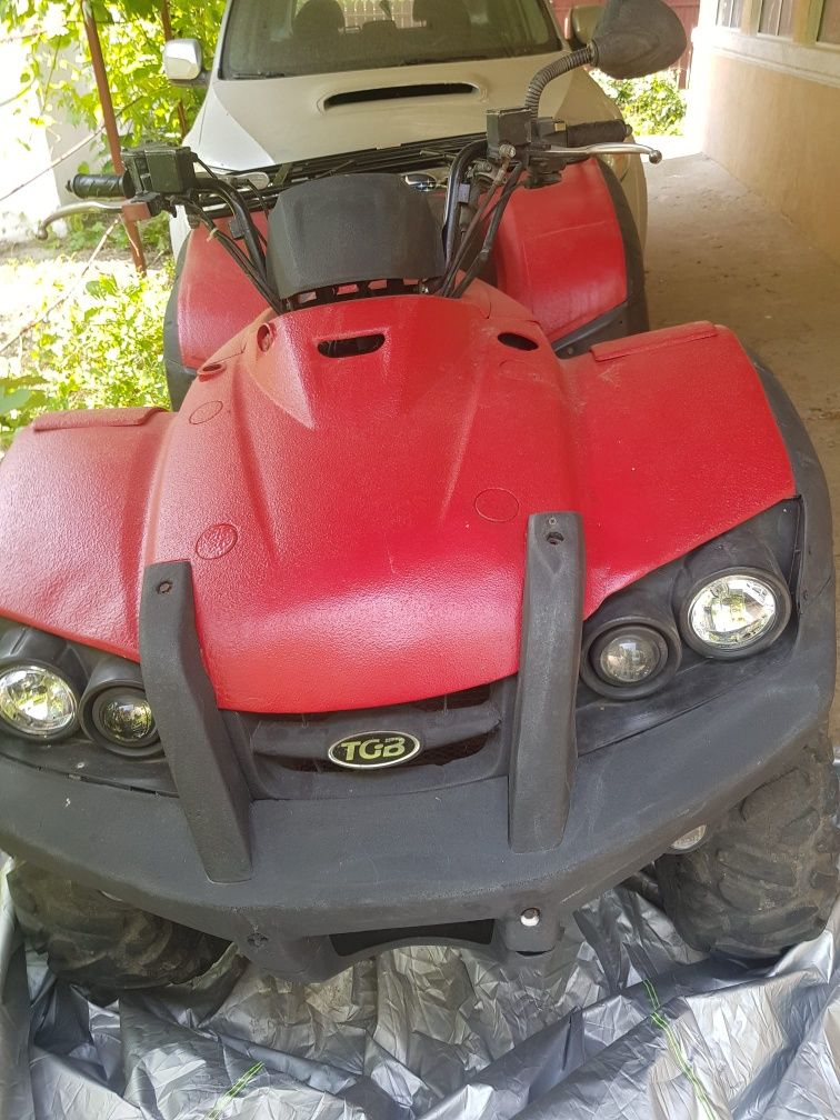 Schimb ATV TGB de450 cm³. cu triciclu cu motor sau UTV