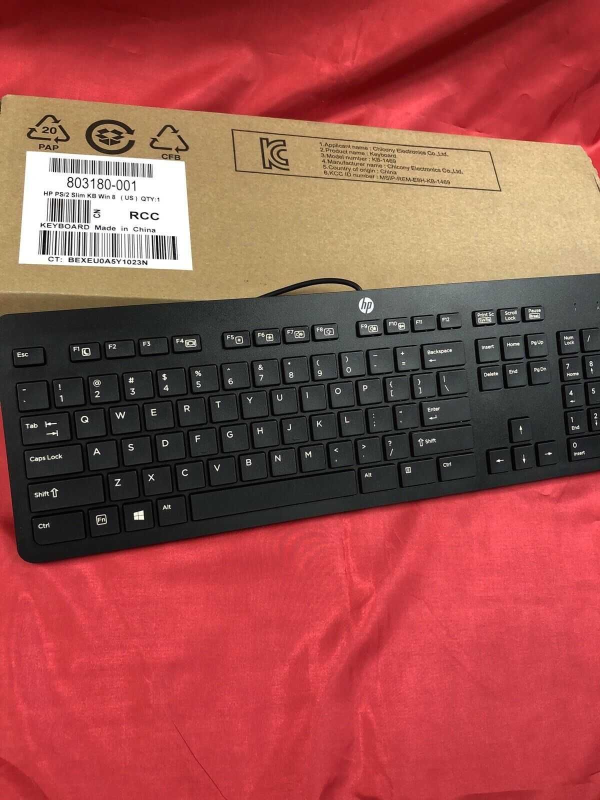Tastatura HP Keyboard 803180-001 PS/2 Slim NOUA PC Laptop Sistem