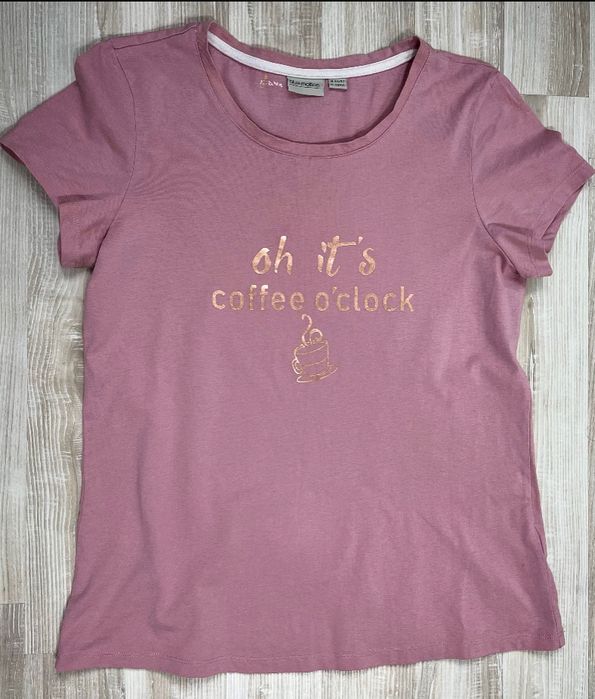 Tricou roz din bumbac dama/femei