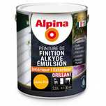 ALPINA ALKYD ЗАВЪРШВАЩА БОЯ 2.5L гланц златисто жълто