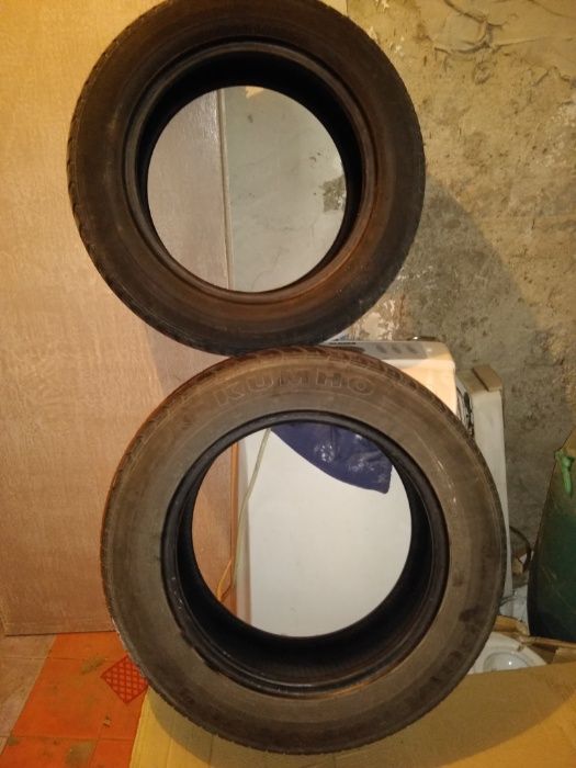 2 броя оригинални летни гуми 185 -14 цола KUMHO-ПЕРФЕКТНИ ЗА РЕЗЕРВНИ