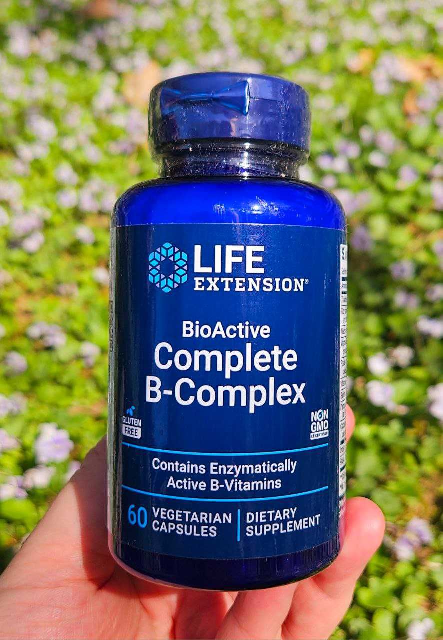 MADE IN USA Life Extension №1  биоактивный комплекс витаминов группы B