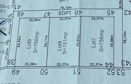 Vând teren 15 minute de Moșnița Nouă