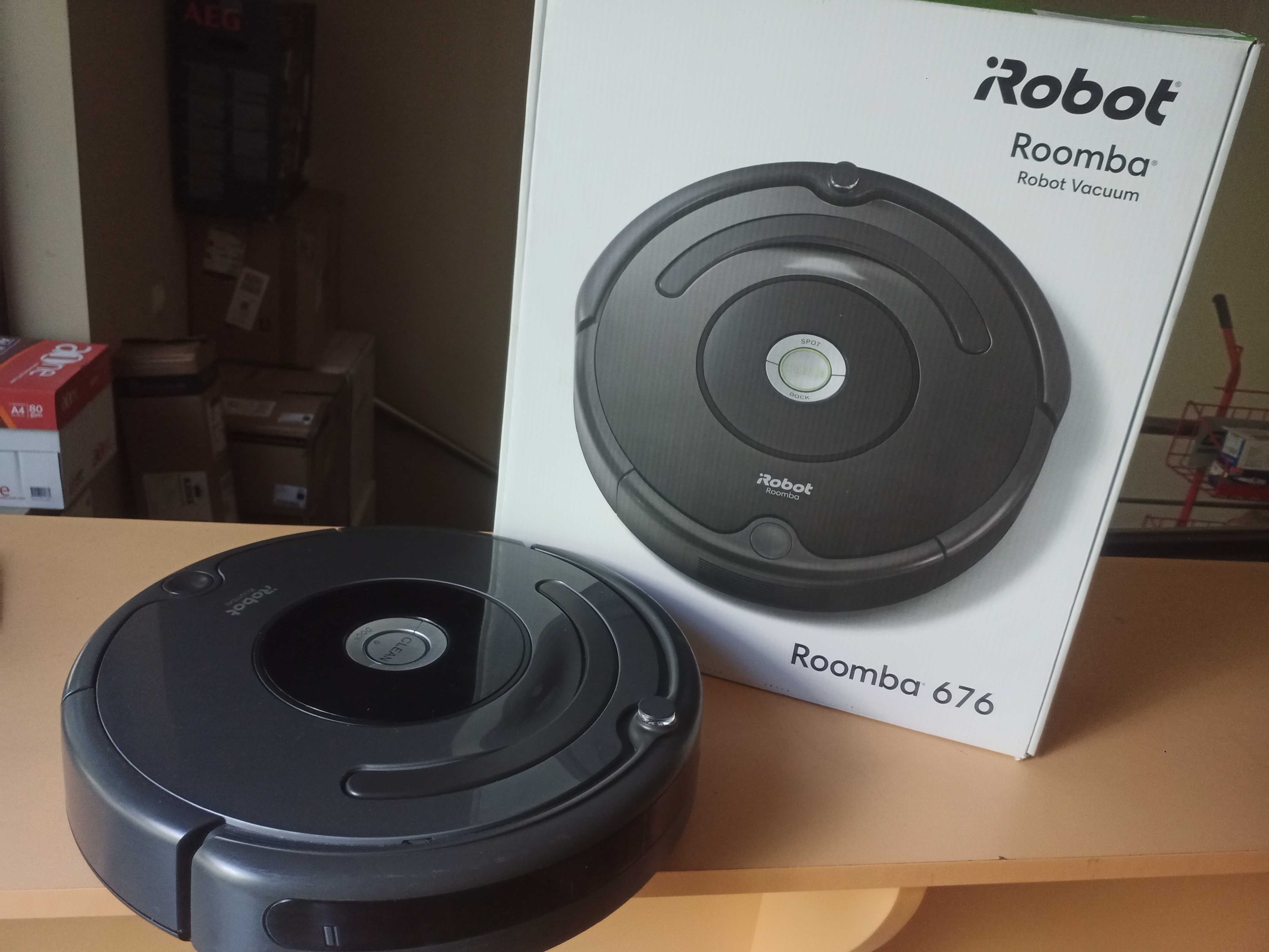Робот прахосмукачка  с wi-fi iRobot Roomba 676