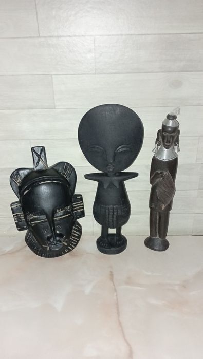 figurine din lemn