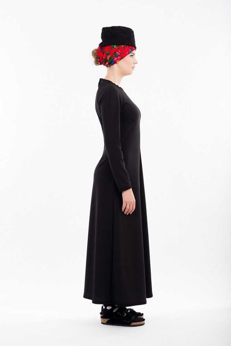 Rochie simpla, cu tiv decorativ, Nicoleta Obis, marimea M si marimea S