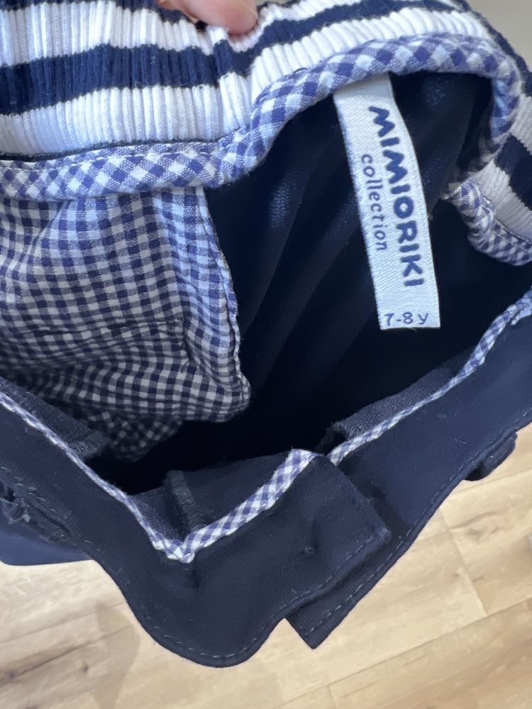Стильные школьные брюки бренда Mimioriki