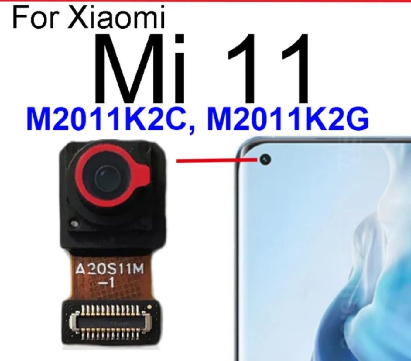 Предна камера за Xiaomi mi 11