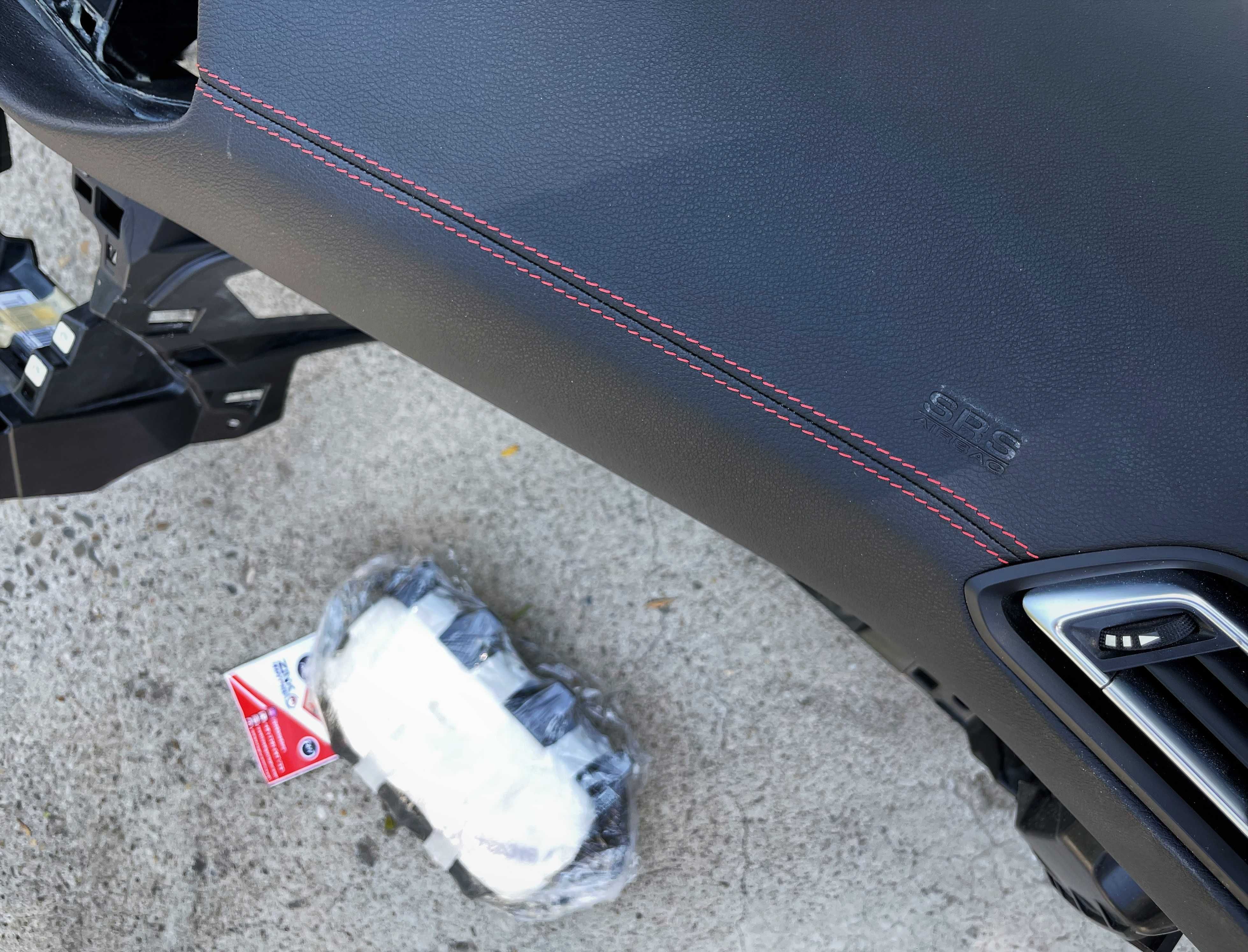 plansa de bord Peugeot 308 GT T9 cusatura rosie + kit airbag / centuri