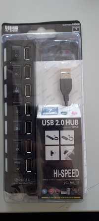 USB HUB със седем изхода