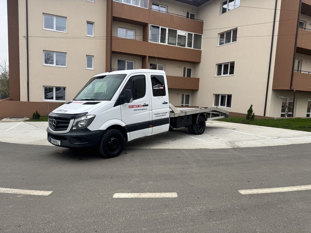 Mercedes Sprinter autoplatforma Schimb cu auto