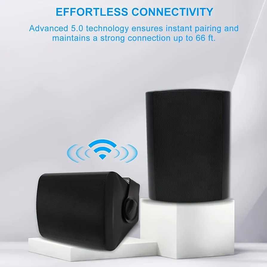 Herdio 5,25-инчови вътрешни външни Bluetooth високоговорители