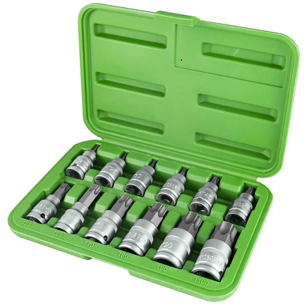 Set chei torx+tubulare TX clichet  1/2 complet.JBM Spania NOI