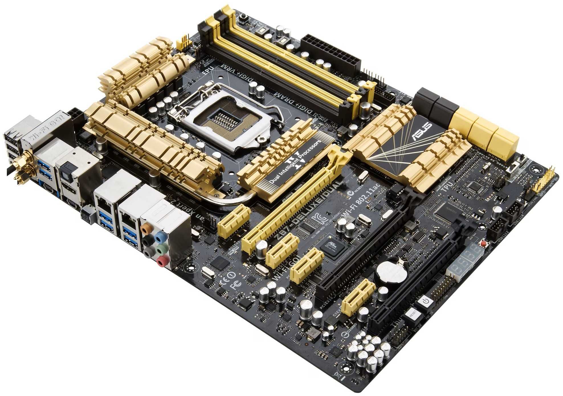 Дъно Дънна платка ASUS Z87-DELUXE 1150 DDR3 OVERCLOCK