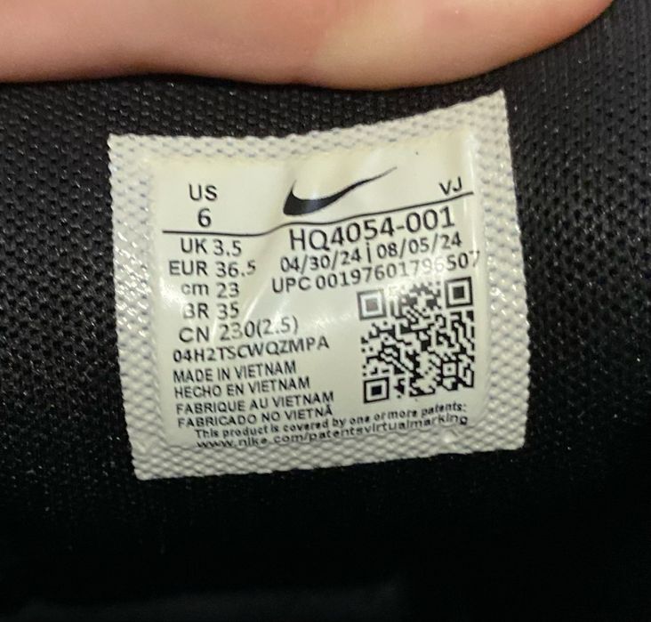 Adidasi Nike Made in Vietnam marime 36,5