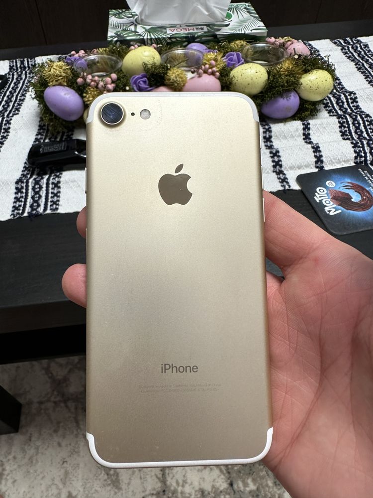 Iphone 7 32 gb gold impecabil