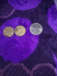 Se vand 1 moneda de 100 lei cu Mihai viteazu 1991 si 2 cu al ioan cuza
