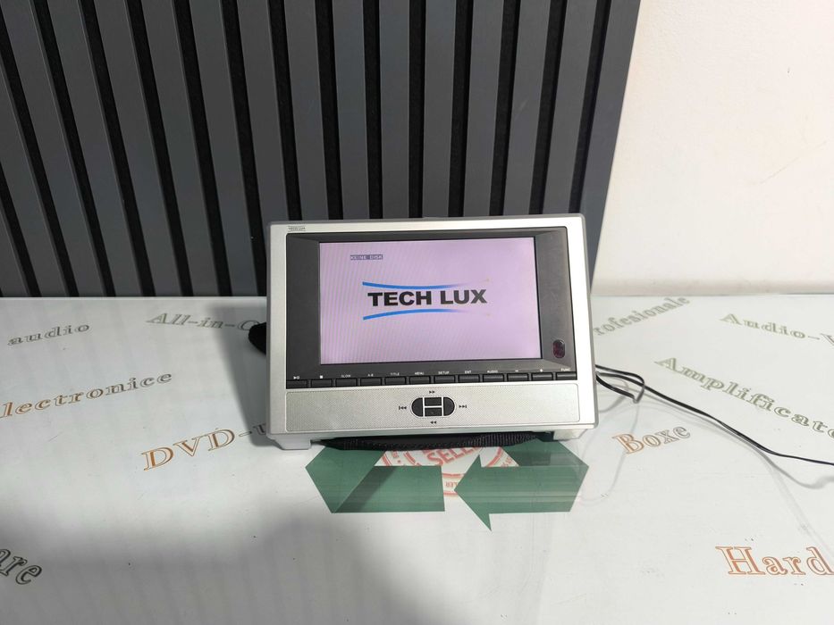 DVD Player Portabil TECH LUX TL107002 - 7" TFT-LCD, DC12V