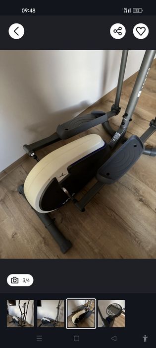 Bicicletă Eliptica Domyos VE130