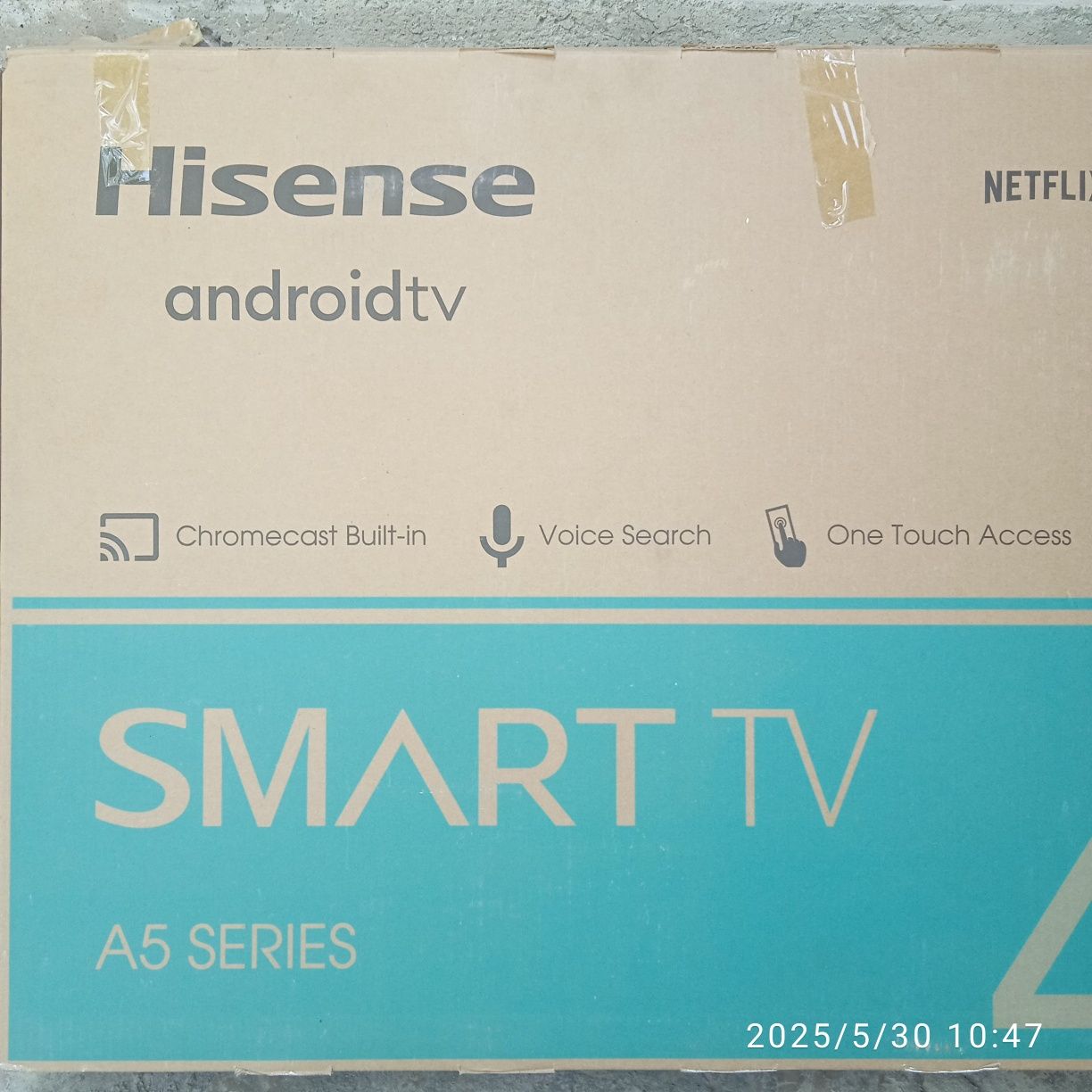 Телевизор HIsense android tv