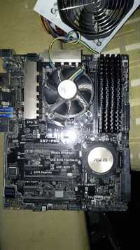 Kitt PC i5 4460 16 gb ram Corsair 1600 MHz placa asus z97 M2 suport