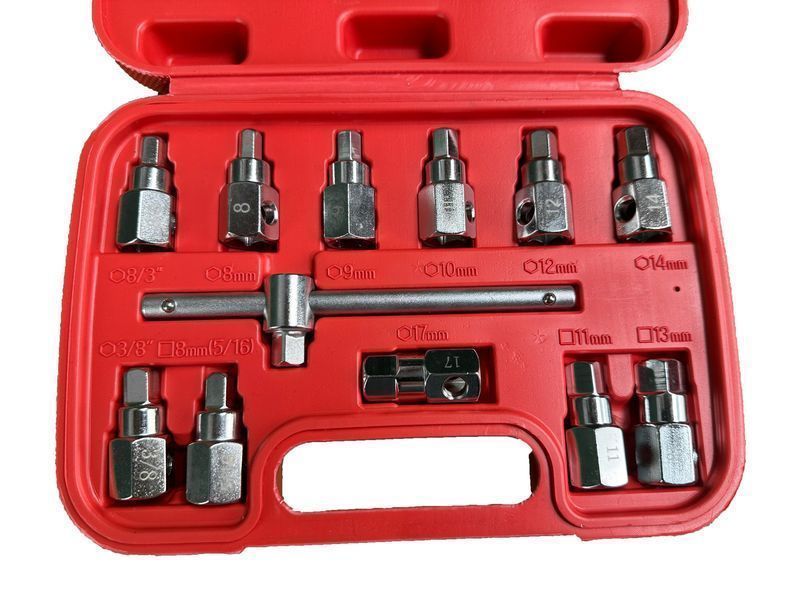 Ключове за картер, 12 бр. gebo tools