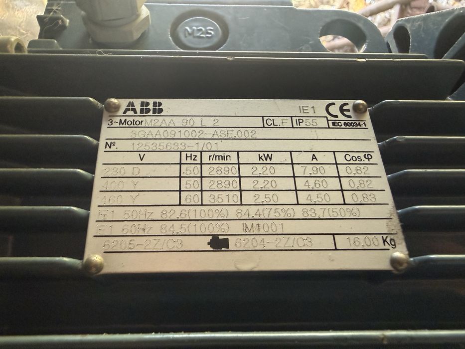 Промишлен Центробежен Вентилатор тип охлюв 2,2 kW