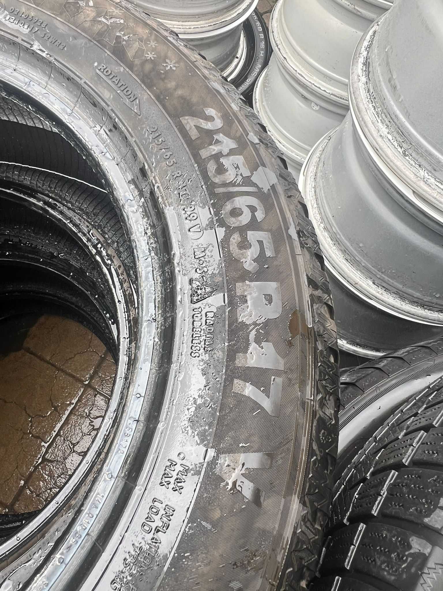 215 65 17 зимни гуми Semperit DOT 3821 без лепенки и фитили