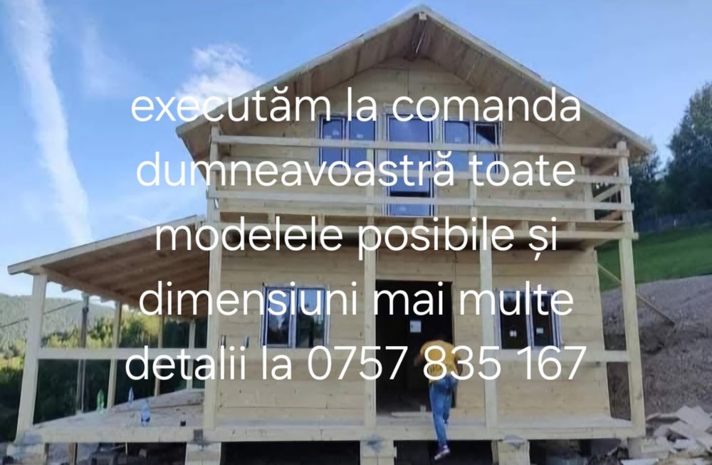 Doriți o casa din lemn, o cabana, o casă din container, garaje auto