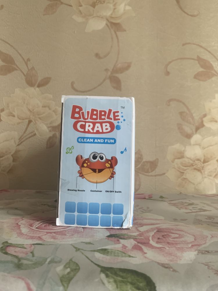 Продаю игрушку для ваны (bubble crab)