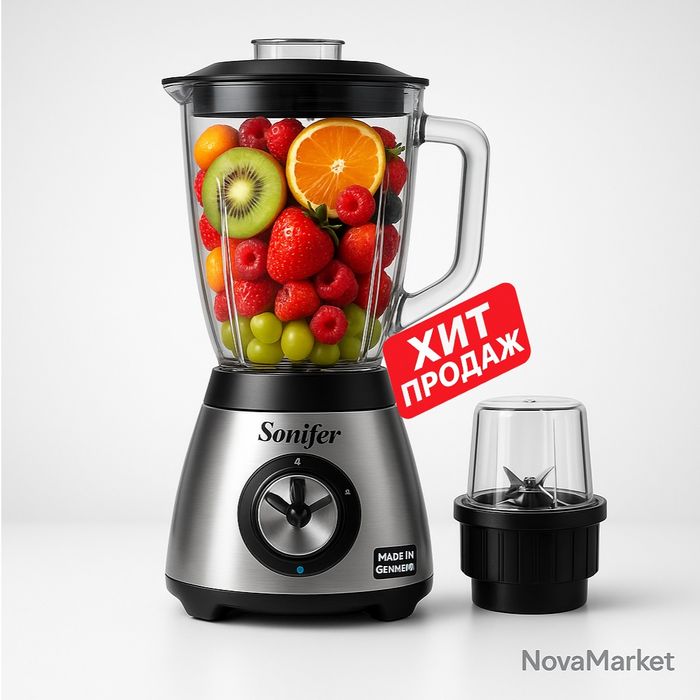 Блендер Sonifer 2-в-1 SF-8006