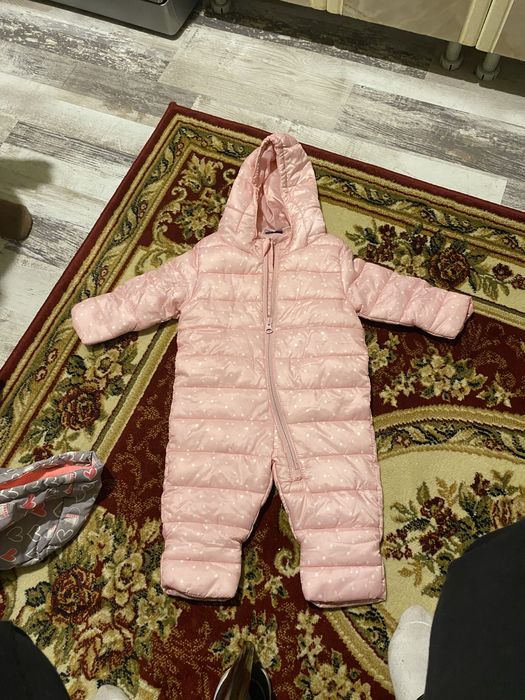 Salopeta  bebe fetita 2-4 luni