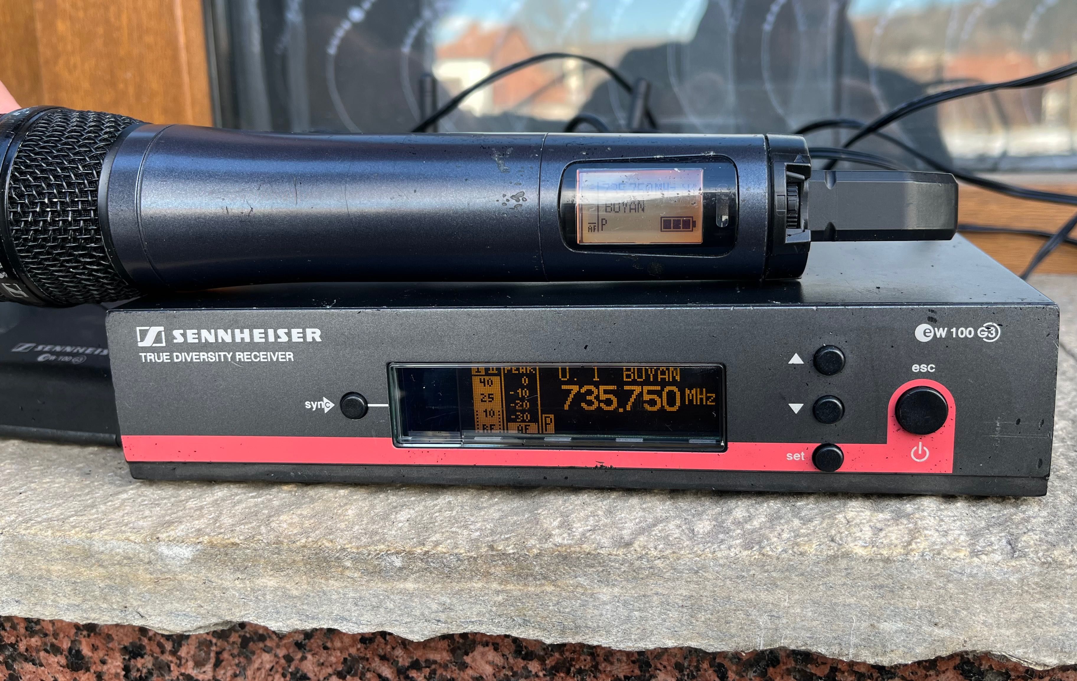 Безжична микрофонна система Sennheiser EW 100 G3