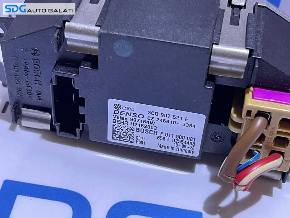 Releu Rezistenta Motoras Aeroterma Audi Q7 2010 - 2015 Cod 3C0907521F F011500081 [L3456]