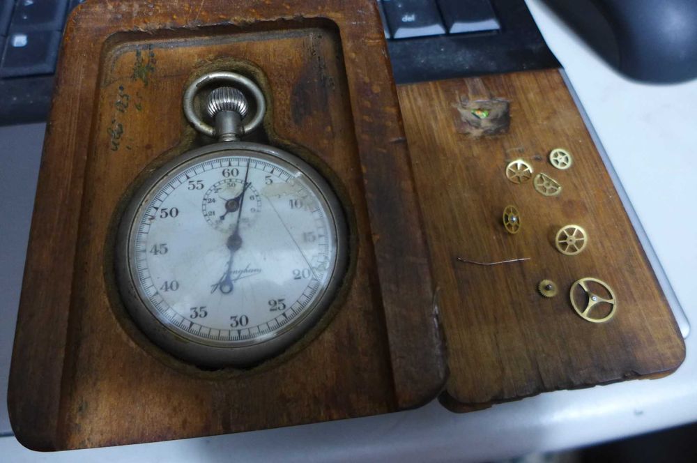 Ceas Buzunar Cronometru German Junghans 29A WW2 Razboi 629.70