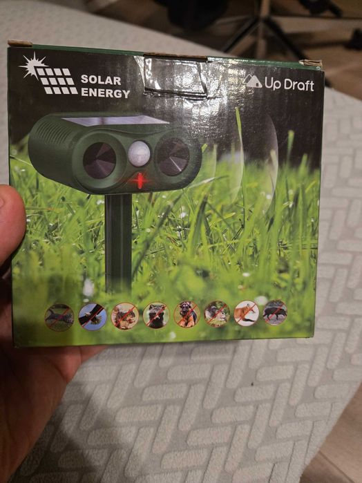 Aparat ultrasunete pisici, caini, rozatoare, cu senzor miscare, solar