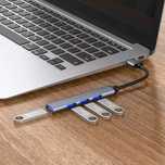HUB USB Tip C USB Laptop PC Telefon TV Box etc 4in1