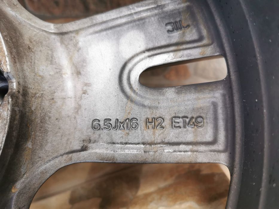 Jante originale Audi R16+cauciucuri iar a 225/55/16
