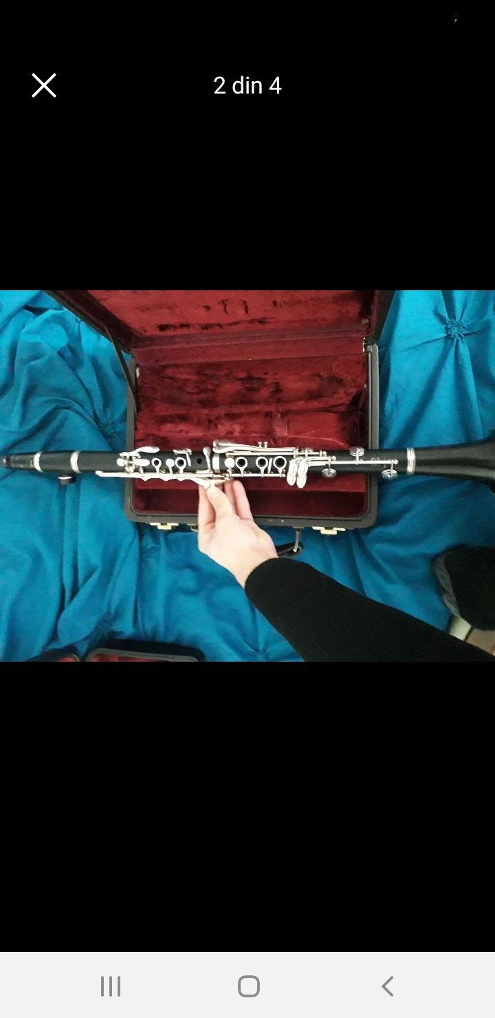 Vând clarinet buffer crampoane e13 lemn