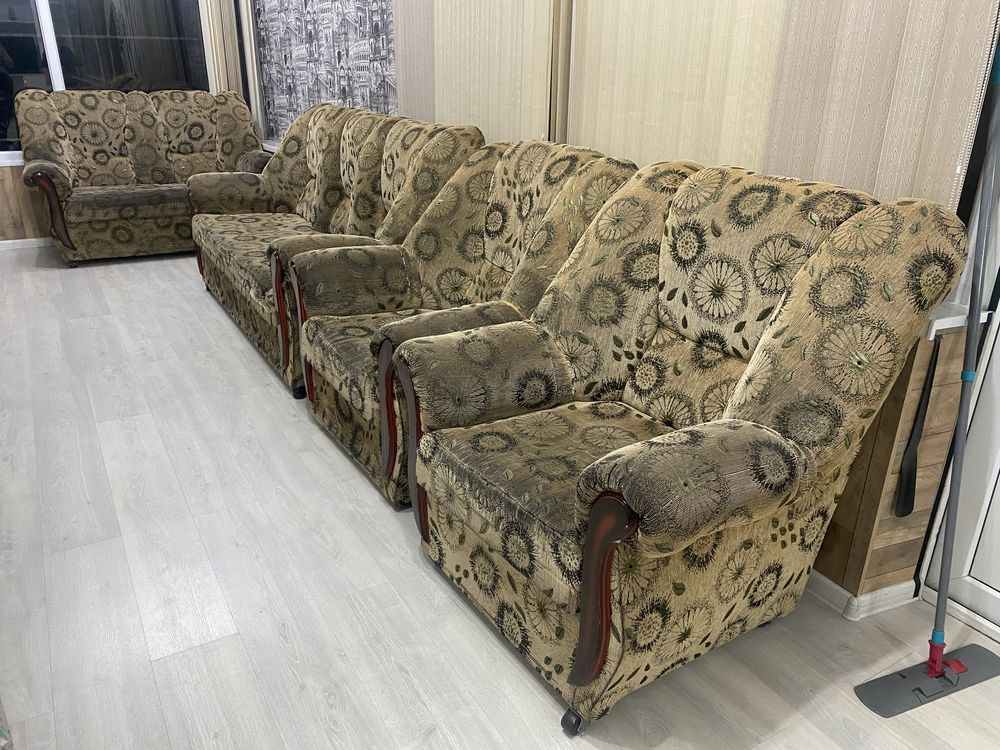 Комплект диван кресло
