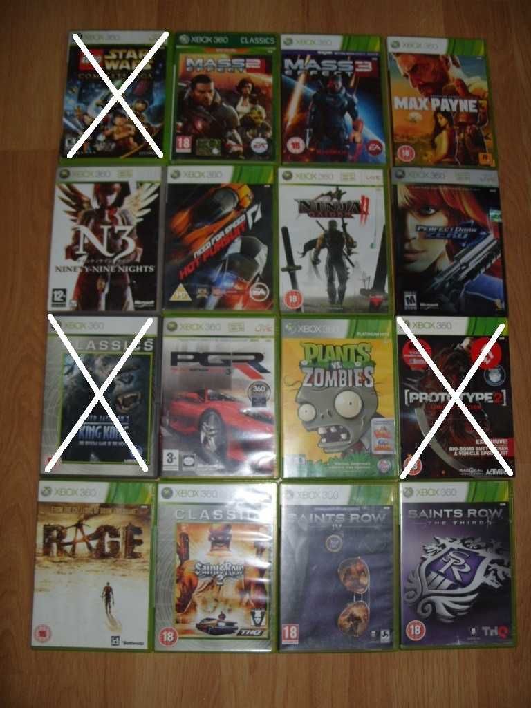 Игри и аксесоари за Xbox 360 Част 5 - 30лв за брой