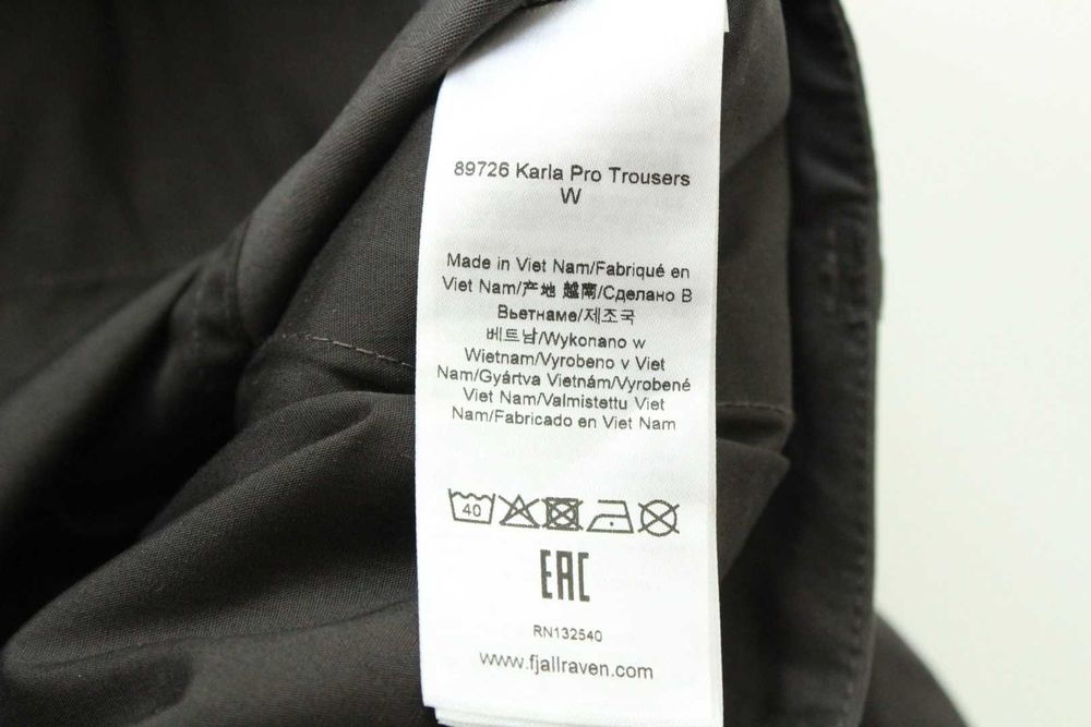 FJALLRAVEN Karla Pro - нов дамски туристически панталон, размер 44