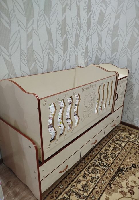 Детская кровать, балалар мебели комплектте