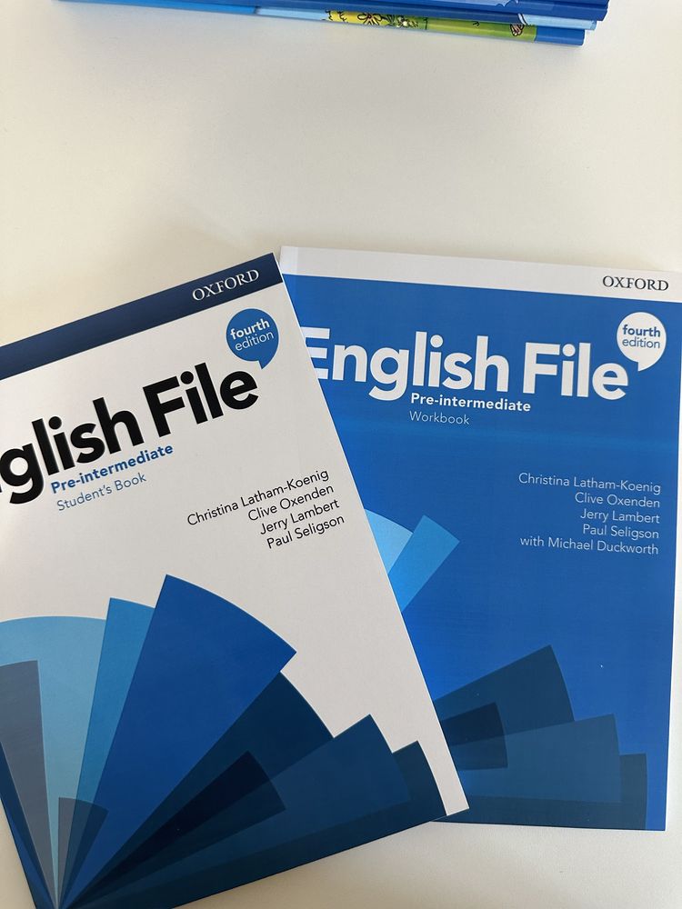 English file 4th edition beginner, element, pre-inter, interm
