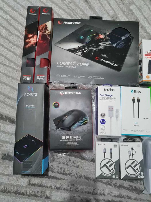 Periferice PC , incarcatoare , cabluri USB C Lightning