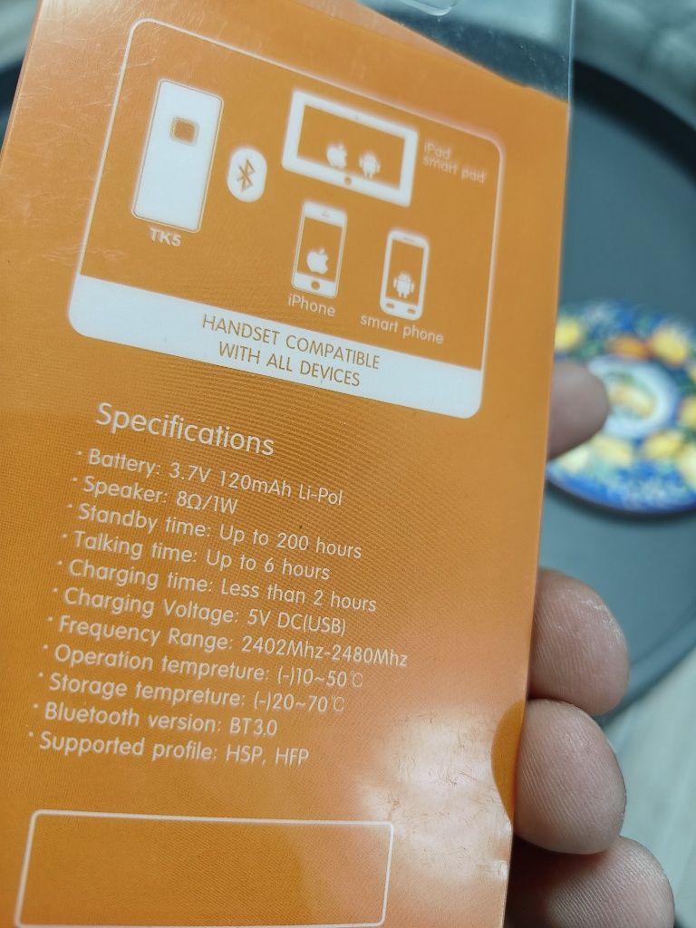 Receptor bluetooth